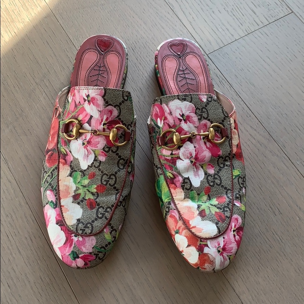 Gucci Princeton GG Blooms Slipper